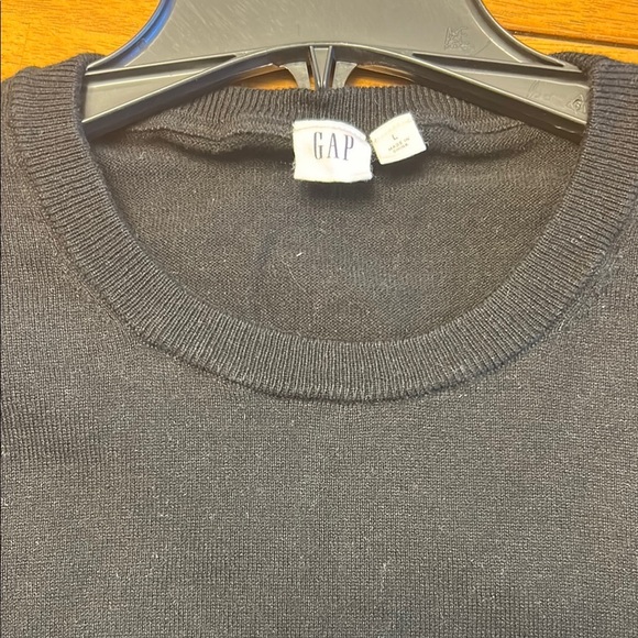 GAP Jet Black Crew Neck Top - Picture 4 of 5